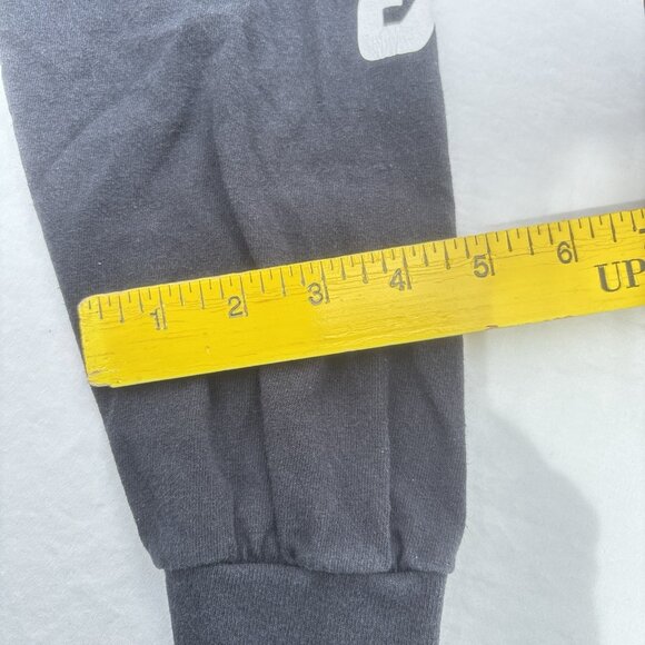 GILDAN Heavy 100% Cotton TearAway Long Sleeve Unisex LARGE Black Graphic Tee - Picture 15 of 16